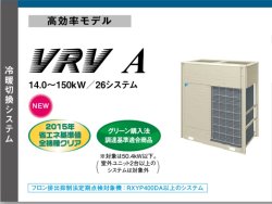 画像1: ダイキン (DAIKIN) ビル用マルチエアコン  高効率モデル  VRV Aシリーズ【RXYP450DA】
