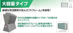 画像1: 東芝　設備用・工場用・産業用エアコン　大容量タイプ 冷房専用 床置ダクト形 【RDA-BP22403HS】