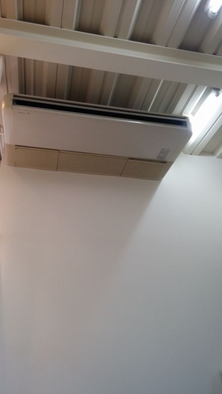 三菱電機 業務用エアコン 天吊り１方向 ＰＣＡ－Ｊ１６０ＧＡ９　空調機修理工事　大阪　某大学院
