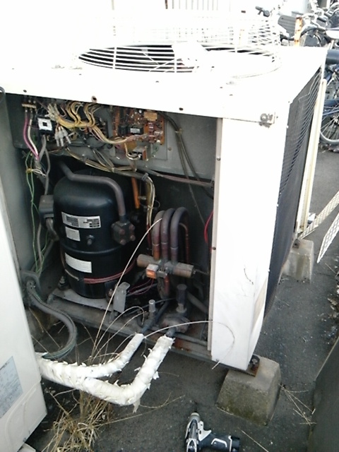 三菱重工（SAISON）業務用エアコン修理　エラー・E59　大阪市内　テナント