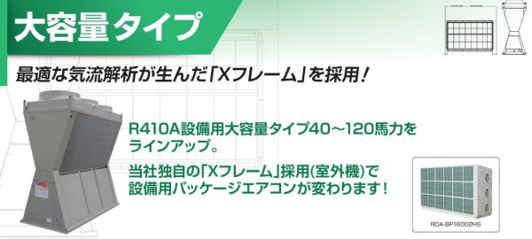 画像1: 東芝　設備用・工場用・産業用エアコン　大容量タイプ 冷房専用 床置ダクト形 【RDA-BP16003HS】 (1)